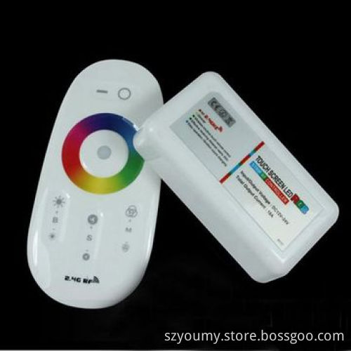 2.4G Wireless Remote Touch Screen Dimmable RF Controller